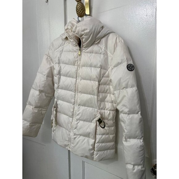 Guess women’s size small white puffer coat - Picture 2 of 11